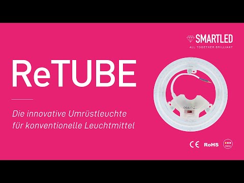 Umrüstleuchte RETUBE rund 230mm 25,5W 3000lm Farbtemperatur umschaltbar