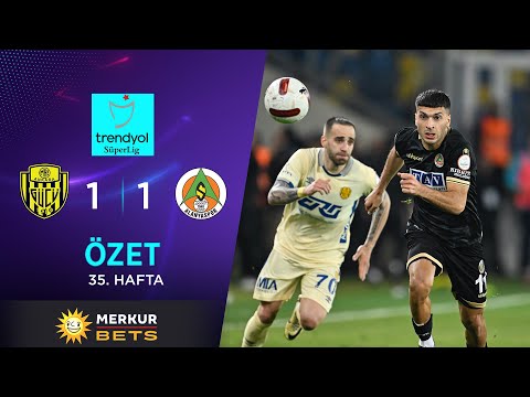 Merkur-Sports | Ankaragücü (1-1) C. Alanyaspor - Highlights/Özet | Trendyol Süper Lig - 2023/24