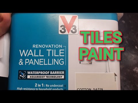 Tiles renovating paint V33! Undercoat not  required!
