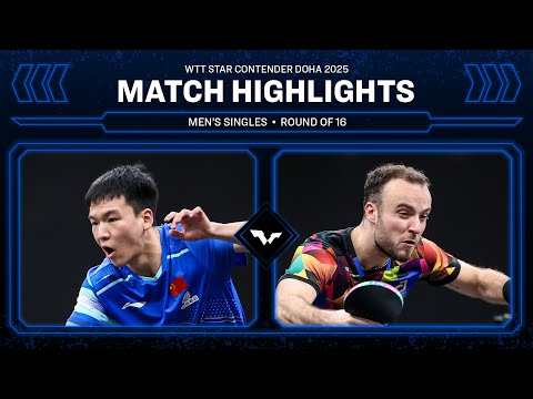 Xiang Peng vs Simon Gauzy | MS R16 | WTT Star Contender Doha 2026