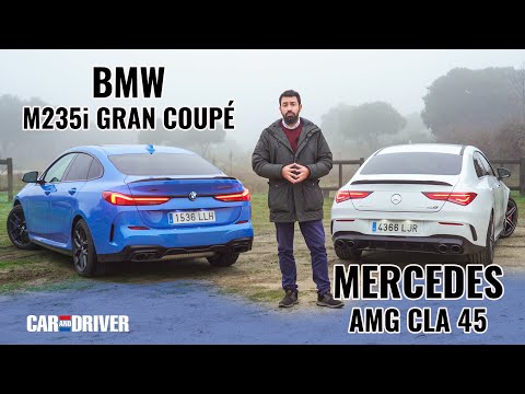 BMW M235i Gran Coupé VS. Mercedes-AMG CLA 45 S: ¿Duelo desigual? | Car and Driver España