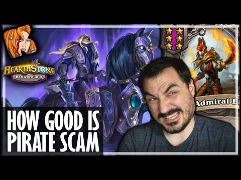PIRATE SCAM BUILD IS STILL ALIVE?! - Hearthstone Battlegrounds