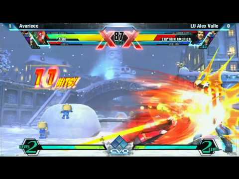 EVO 2012 - UMVC3 Pools - LU Alex Valle vs AvariceX