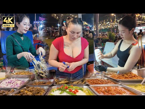 Phnom Penh Riverside Market Tour — The Most Lively Street Food in Cambodia 2025!