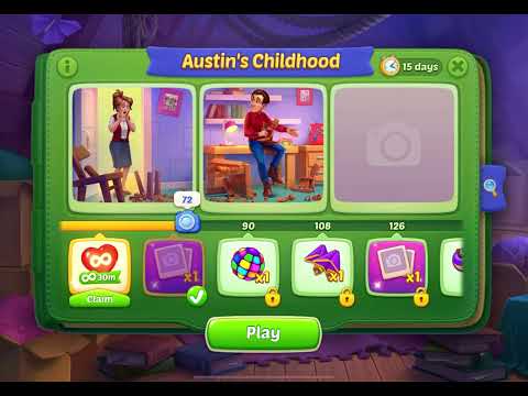 Let's Play - Homescapes (Austin's Childhood - Merge Game)