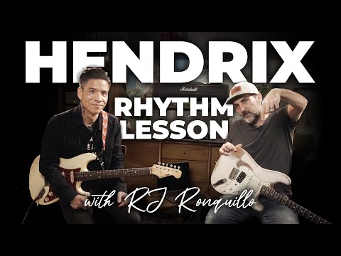 Get Hendrix Rhythm Playing Under Your Fingers - Hey Baby Style Rhythm Lesson With RJ Ronquillo