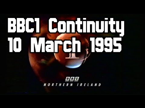 BBC1 NI Continuity Junctions and Inside Ulster News | 10 March 1995