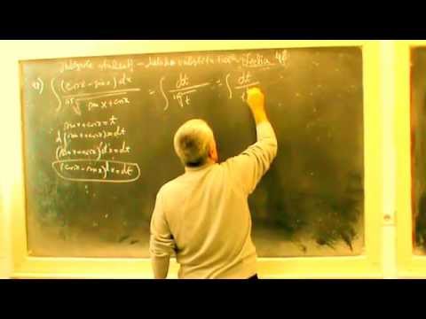 Lectia 48 -  Integrale-  Metoda substitutiei