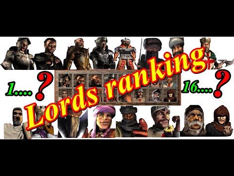 stronghold crusader lord ranking | stronghold crusader lords