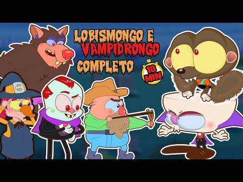 Capa de Mongo e Drongo em LOBISDRONGO e o VAMPIMONGO - COMPLETO