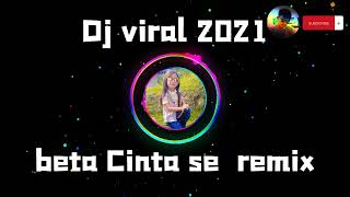Download lagu dj #viral beta Cinta se🎶#remix 2021🔊🔊versi baru🎙 bass mantul bosku👍👍 mp3