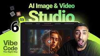 🟢 Let's Vibe Code an Image & Video Editing Studio with AI! | Beginner Series Ep #6 (Cursor, Clerk)