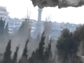 Танк обстрел города - Сирия - Хомс - Папа Амр 2/10/2012 