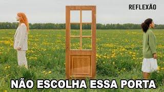 Nunca entre por essa porta!