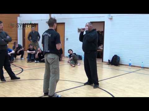 Stopping the attacker through his hands. Valentin Talanov. Остановка атакующего через руки