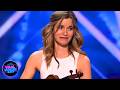 She Tricks The Judges with Her Violin... Then She OPENS Her Mouth! 😯