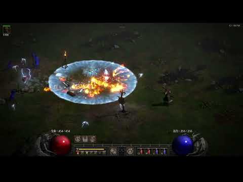 D2R 2.4 PTR Blade Fury with Phoenix Shield test