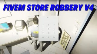 Fivem Store Robbery V4 [ ESX ] | FiveM Scripting