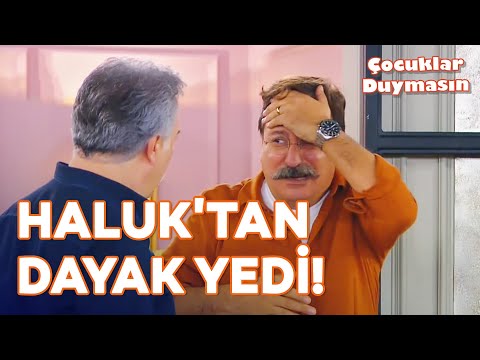 Tuna, Haluk'u Gizlice Dinlerken Yakalandı! - Çocuklar Duymasın Özel Klip