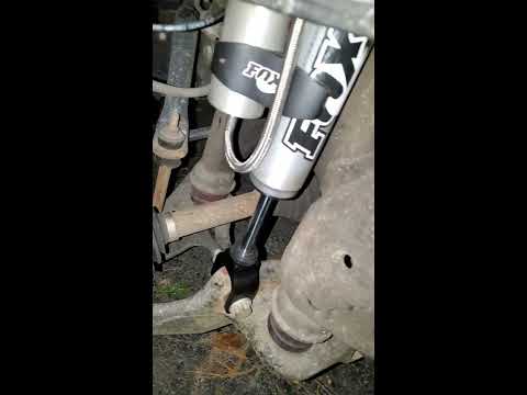 Installing Fox Shocks On a 2016 Chevy Silverado z71 (Rear)