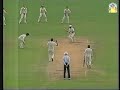 Bill Lawry and Tony Greig banter before Merv Hughes hat trick ball 3rd Test Aust vs Ind SCG 1991/92