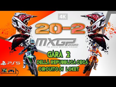 MXGP 2020 Game GARA 2 - GP DELLA REPUBBLICA CECA- CIRCUITO DI LOKET SU KTM 250 BENDINI 🎮 20-2 PS5 4K