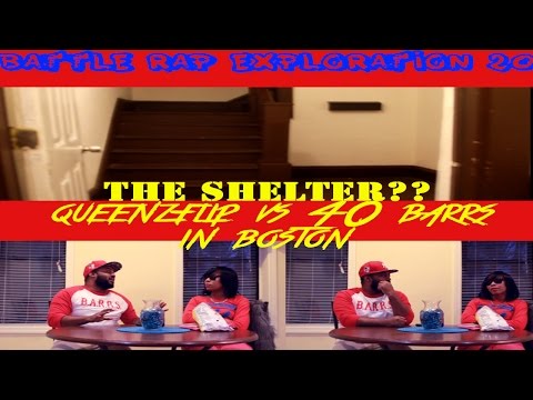 BATTLE RAP EXPLORATION 20 PT 1 FT 40 BARRS (LIVES IN A SHELTER??, HER LOSS & WHO IS SPIDEY?)