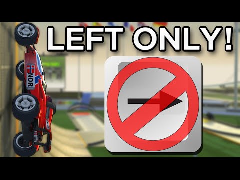 Can you beat Trackmania Nations Forever WITHOUT Steering Right?