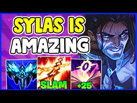 DOMINATE THE ENTIRE GAME WITH EVERFROST SYLAS MID IN SEASON 12 | Sylas Guide S12 - League Of Legends