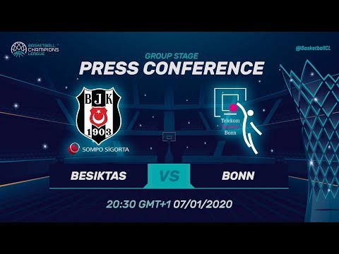 Besiktas Sompo Sigorta v Telekom Baskets Bonn - Press Conf. - Basketball Champions League 2019-20
