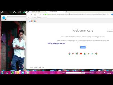 How To Create Gmail Account On Your PC In Hindi By Vk...