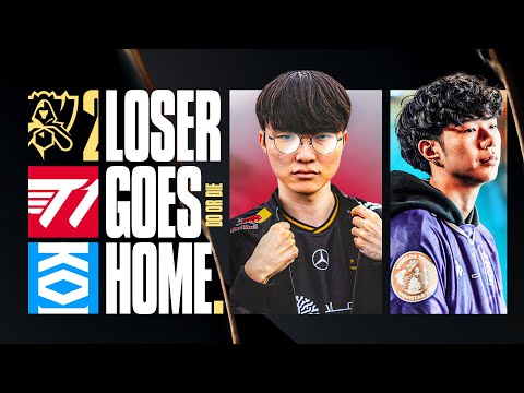 FAKER VS JOJOPYUN - T1 VS KOI FOR THE LAST SPOT IN QUARTERS - WORLDS 2025