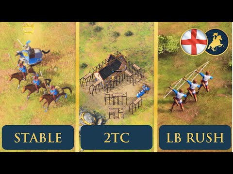 3 English Build Orders ALL Players Should Know | S9 Meta Builds | Age of Empires 4
