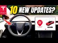 10 BIGGEST Tesla Features Update It S Here