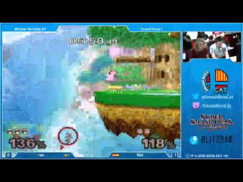 Blitzbar Monthly #3 - Daisuki (C. Falcon) vs Raxomukus (Jigglypuff) - Grand Final 2 - Melee Singles