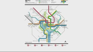 New Silver Line stations coming soon with new Metrorail map