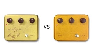 Video thumbnail for Klon Centaur Horsie vs Gold Klon Centaur by shnobel