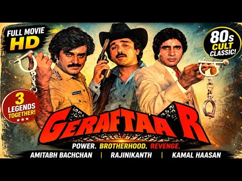 Geraftaar Full Movie HD | Amitabh Bachchan, Rajinikanth & Kamal Haasan |  Blockbuster Movie 