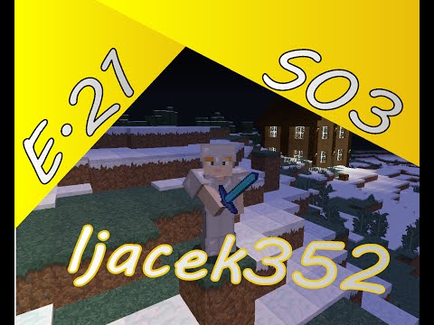 Minecraft - Let's play CZ - S03#E21 - 1.8.1 - málem to nestačilo :D - Ijáček352