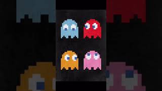 The Truth About The 4 Ghosts In PacMan #shorts
