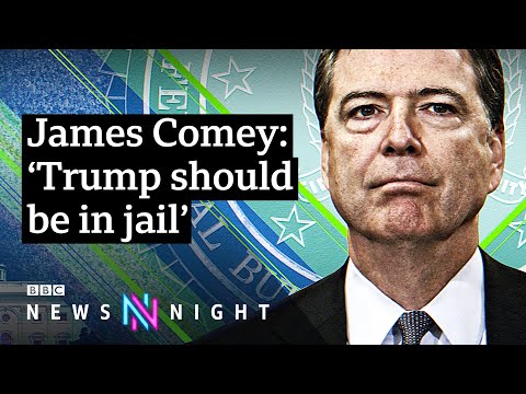前FBI局長詹姆斯-科米談特朗普被彈劾和未來進一步的暴力事件 - BBC新聞之夜 (Ex-FBI Director James Comey on Trump's impeachment and further violence to come - BBC Newsnight)