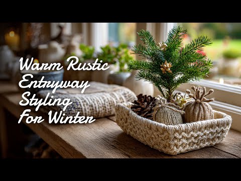 🏡 Eingangsgestaltung für den Winter: Warmer, rustikaler Empfang (2025)