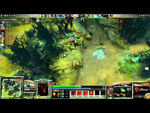 Na'Vi vs Kaipi GRAND FINAL Game 1   The Defense DOTA 2 Playoffs   TobiWan & syndereN