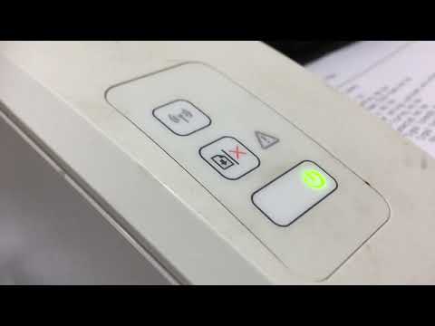 Hewlett Packard (HP) HP LaserJet M110W spausdintuvas video