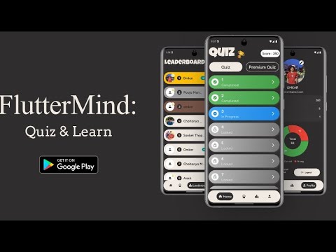 FlutterMind : Quiz & Learn video thumbnail