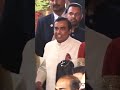 Mukesh Ambani Candid Moments With Abhishek Bachchan Aishwarya Rai Bachchan During Ambani Wedding