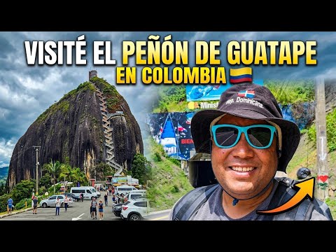Visité el Peñón de Guatapé en Colombia 🇨🇴