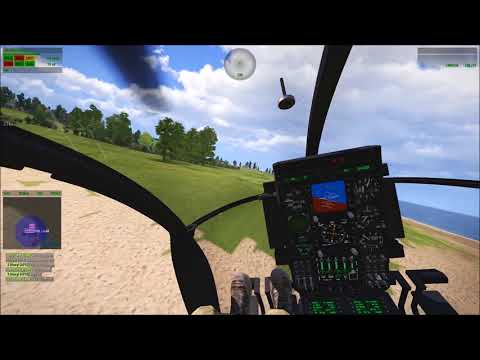 Arma 3 | Advanced Flight Model / Tail Rotor Loss and Successful Repair