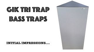 Video thumbnail for GIK TRI TRAP REVIEW - Acoustic Bass Traps for Corners (and Small Rooms) - Initial Impressions by Geezer Into Tech