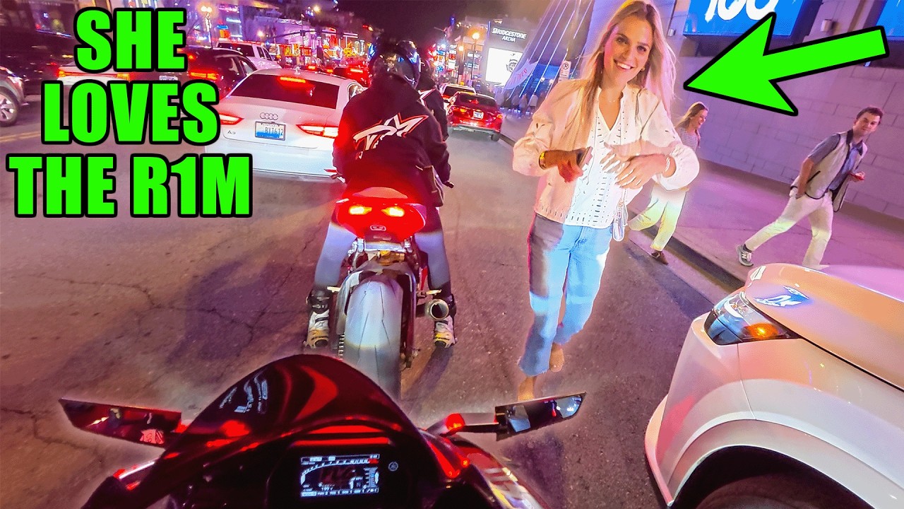 R1M Explores Downtown Nashville Nightlife 😈| Fireblade, M1000rr, Panigale V4